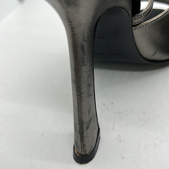Dolce & Gabbana Sexy Silver Gray Strappy High
Heels Shoes **Sz 37/US Sz 7**🔥🔥 - Picture 13 of 16